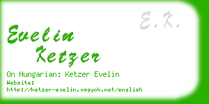 evelin ketzer business card